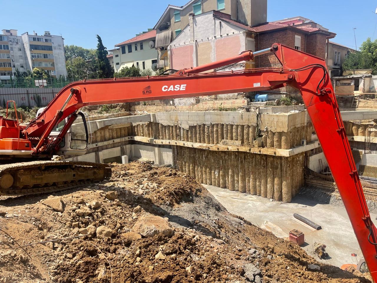 Secant Pile Walls - Tiranë 1