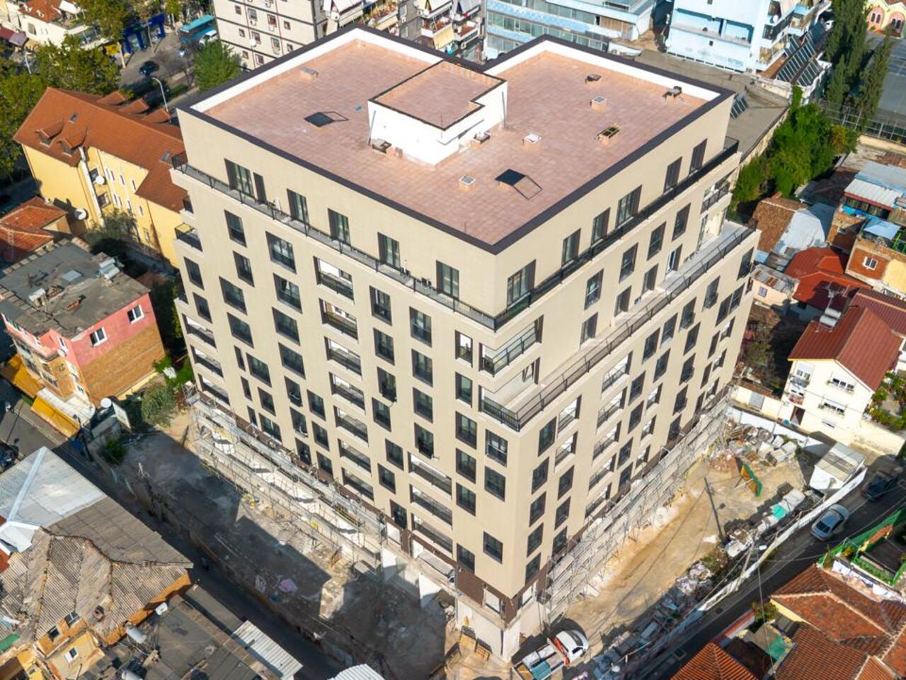 Ndërtesë Banimi dhe Shërbimi 5, 7, 9 dhe 10 kate + 2 kate nëntokë_Rruga Nikolla Lena_Njësia Administrative Nr. 7